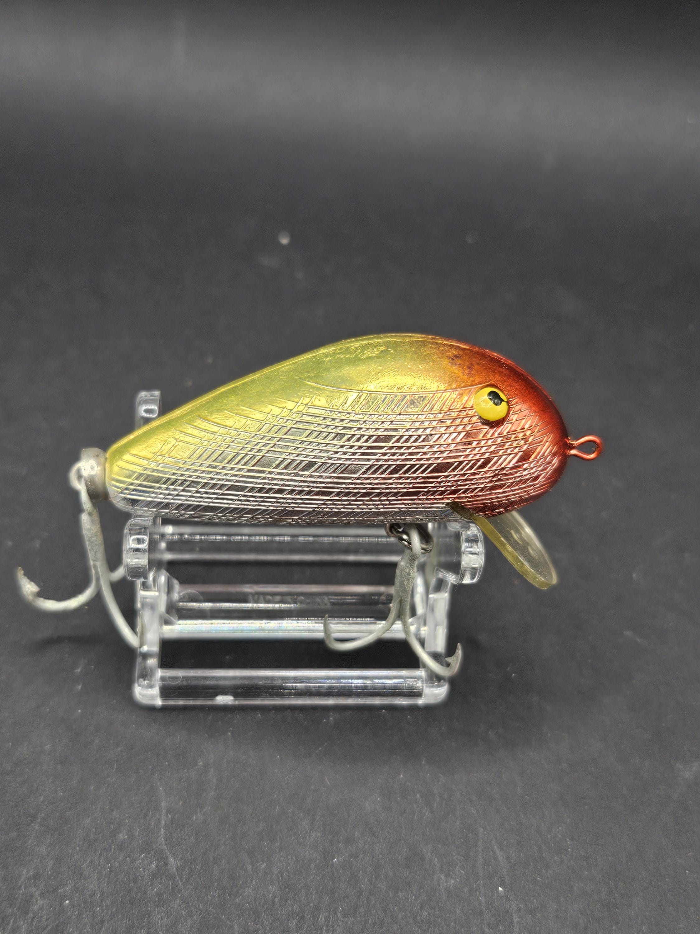 bill norman fishing lures Vintage Fishing Lure- Bill Norman Reb 2 Half Back