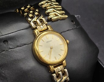 Vintage Seiko WGP Stainless Steel Ladies Watch Petite - Etsy display picture 3