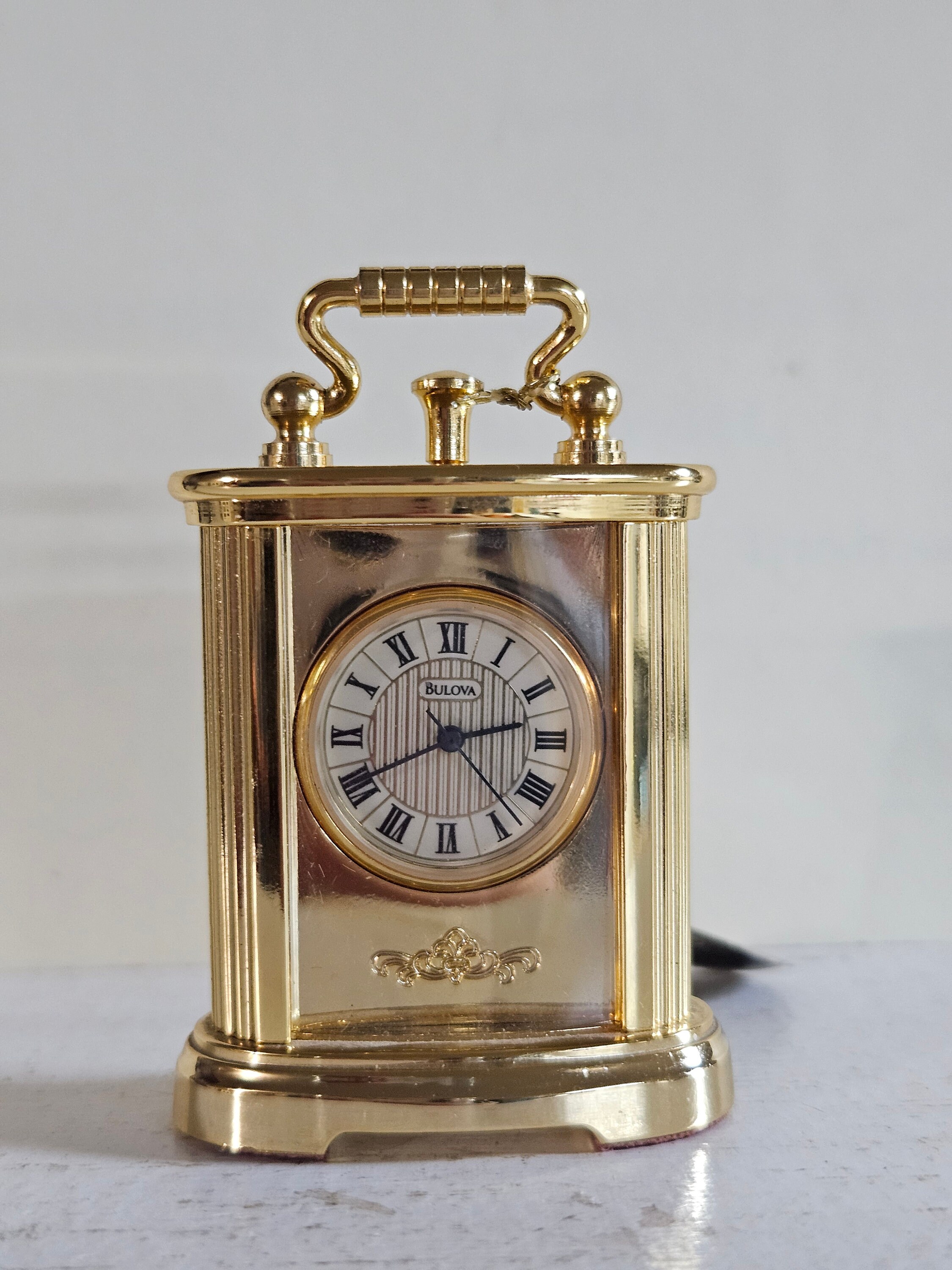 Bulova Miniature B0557 Model Clock - Etsy