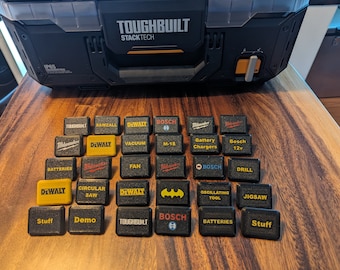ToughBuilt StackTech-skenaetikett