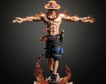 Figurine animée One Piece Portgas D. Ace, 28 cm