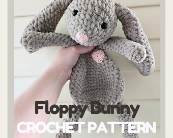 Patrón de conejito de crochet