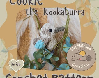 Kookaburra Crochet Pattern - No Sew