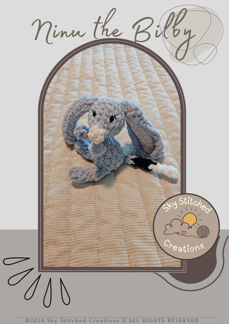 Bilby Pattern Bilby CROCHET PATTERN - Etsy