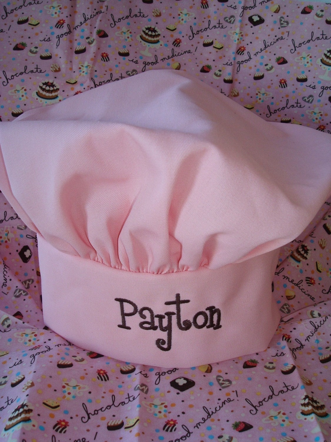 NEW Personalized Kids / Toddler / Youth Chef Hat white or Etsy