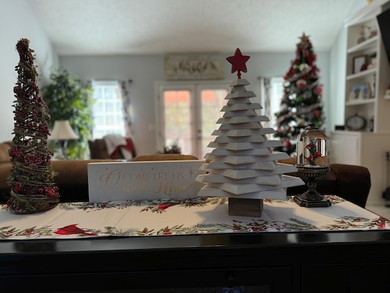 Handmade Reclaimed Wood Christmas Tree