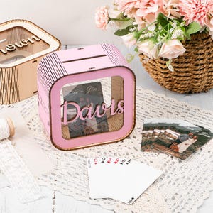 Alternativa al libro degli ospiti per matrimonio, carte da gioco personalizzate per il libro degli ospiti, carte da gioco vuote, regalo di nozze per la coppia, carte da gioco per il libro degli ospiti
