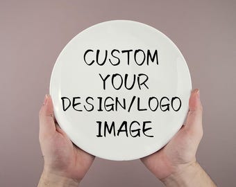 Custom Your Image Plate/Custom Birthday Plate/Custom Photo Plate/Personalized Ceramic Plate of Wedding/Wedding Plate/Custom Birthday Gift