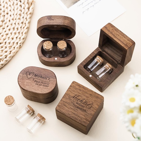 Baby First Haircut Keepsake Box