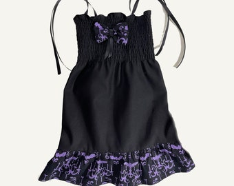 Babies Bats Summer Dress, Baby Goth. Size 0-12 months available.