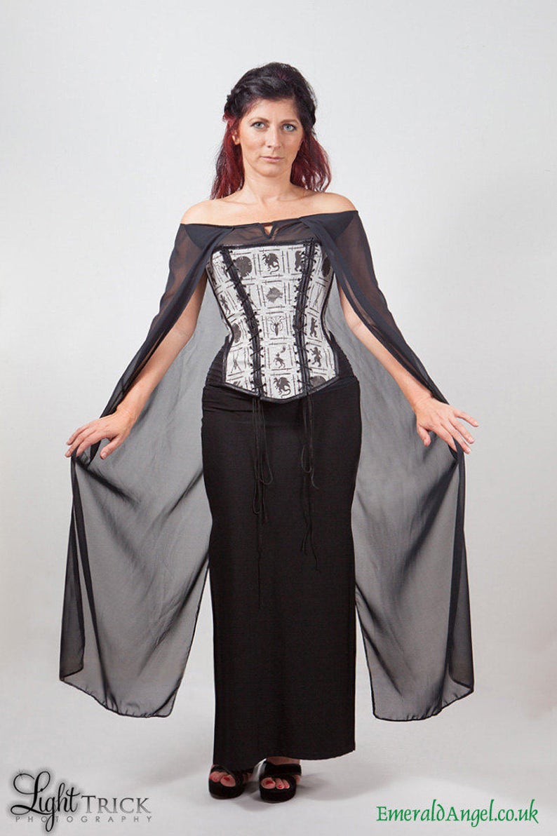 Game of Thrones inspired House Sigils Print Corset Custom Size