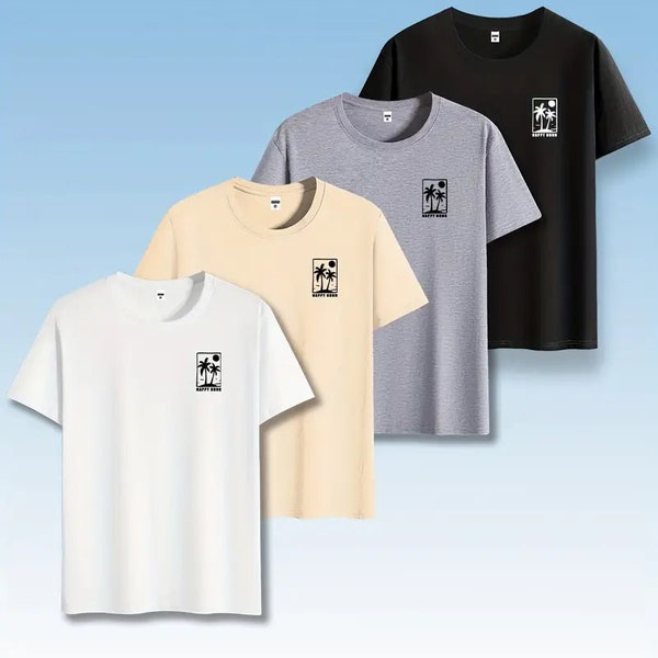 Men’s 4-piece sports t-shirt set – perfect for summer