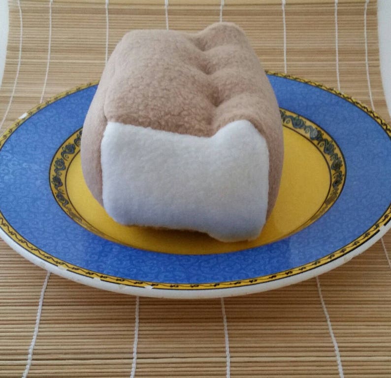 Squeaky Loaf of Bread Dog Toy image 2