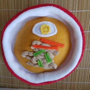 Ramen Soup Squeaky Dog Toy