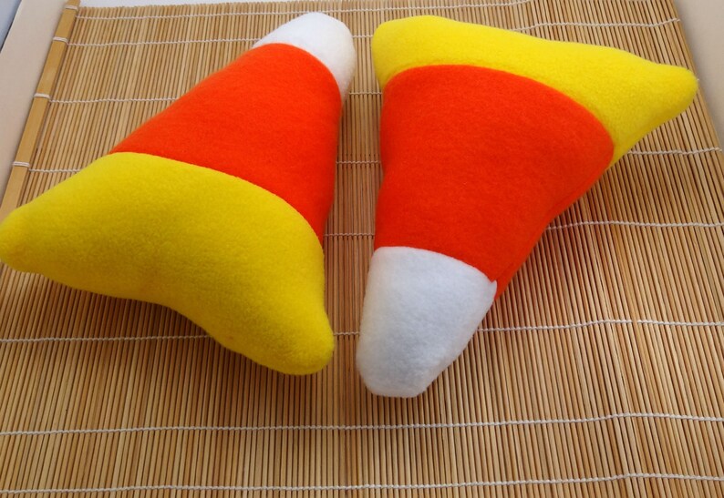 Candy Corn Dog Squeaky Dog Toy for large dogs Etsy
