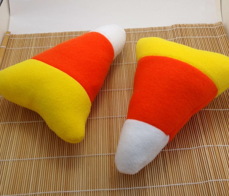 Candy Corn Dog Squeaky Dog Toy for large dogs Etsy