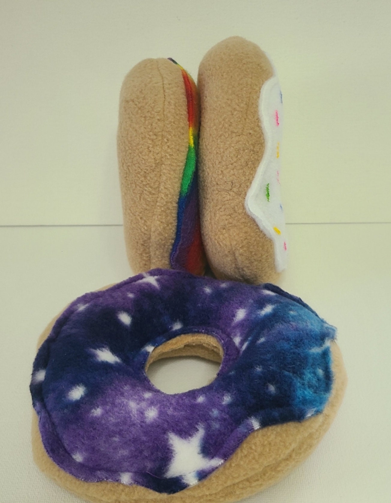 Squeaky Donut Dog Toy - Etsy