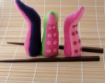 Squid Tentacle Cat Toy with catnip