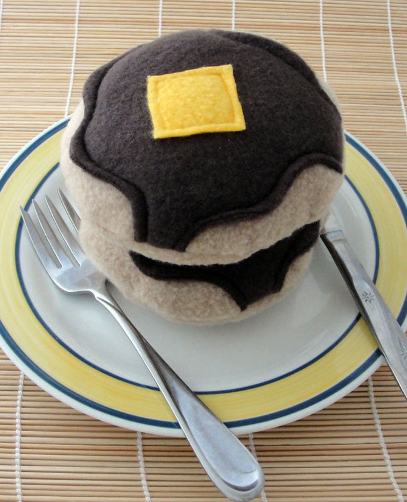 Squeaky Pancake and Syrup Toy for Small Dogs Etsy