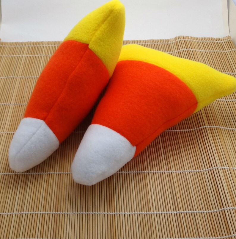 Candy Corn Dog Squeaky Dog Toy for large dogs Etsy