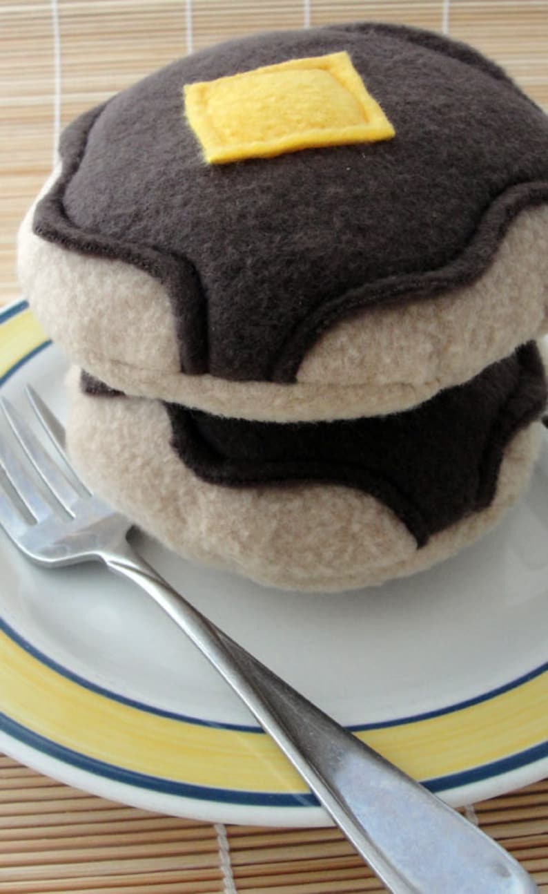 Squeaky Pancake and Syrup Toy for Small Dogs Etsy