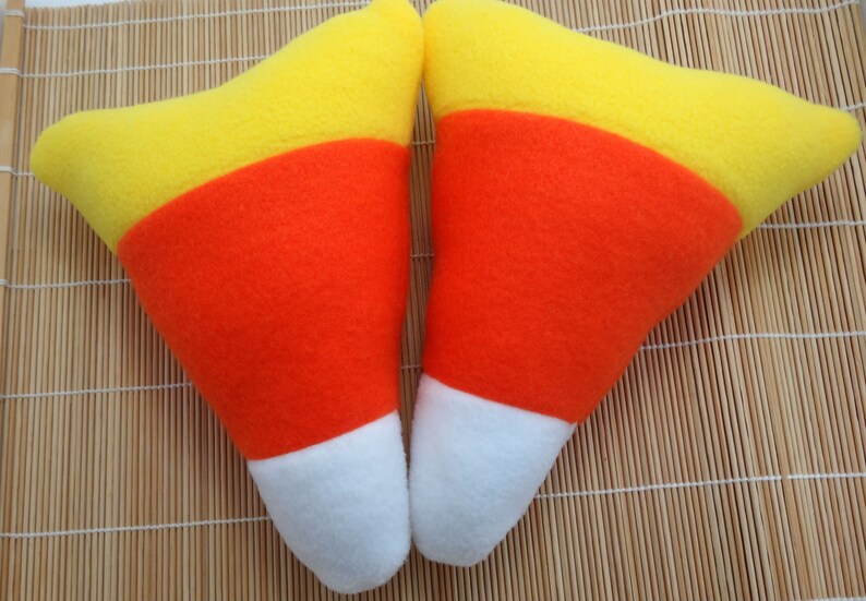 Candy Corn Dog Squeaky Dog Toy for large dogs Etsy