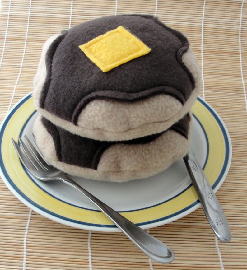 Squeaky Pancake and Syrup Toy for Big Dogs Etsy