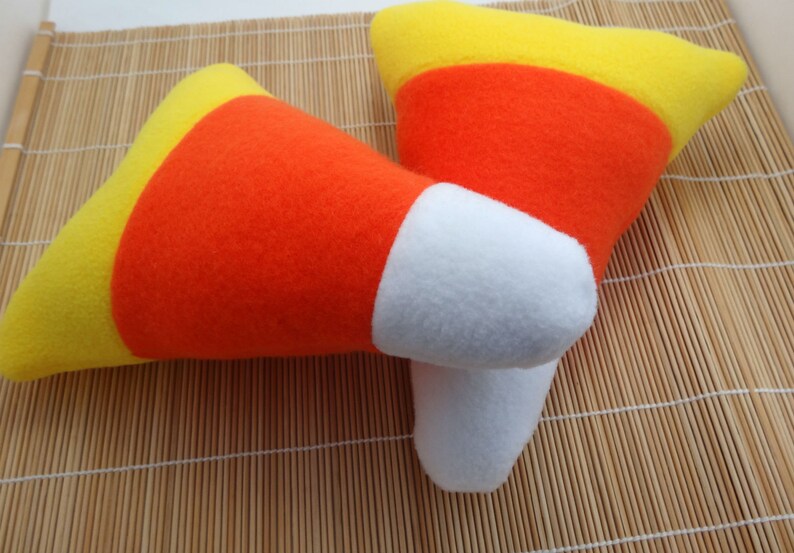 Candy Corn Dog Squeaky Dog Toy for large dogs Etsy