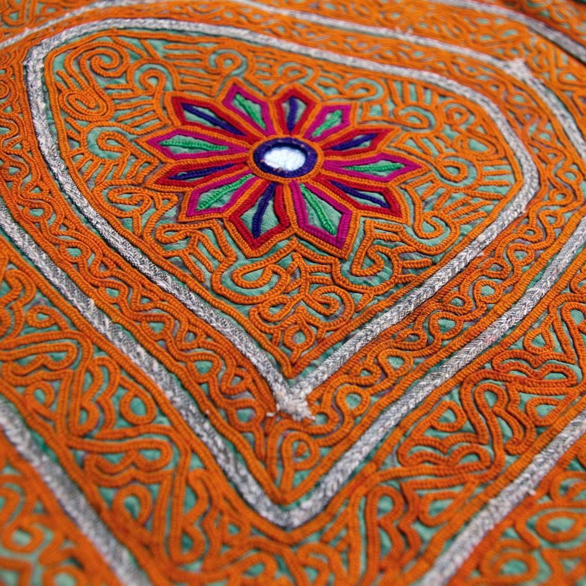 Embroidered Bicycle Seat Cover Vintage Pashtun Katawaz Etsy