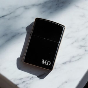 Personalized ZIPPO LIGHTERS for Men Groomsmen Men Cool Birthday for Him Dad Custom Engraved Fathers Day Gift Husband Wedding Women Boyfriend