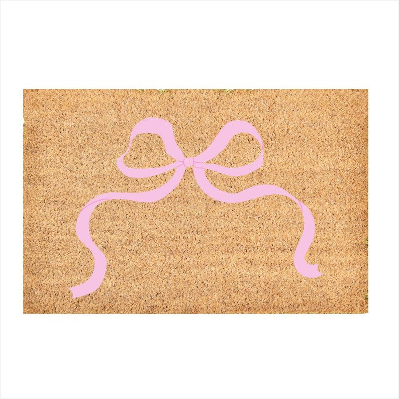Natural Pink Marble Door Mat