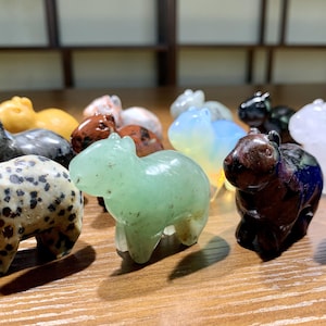 2&#39;&#39; Handmade Crystal Capybara Sculpture, Home Decor, Crystal Animal Gift, Gifts For Friends, Holiday Decor, Crystal Decor