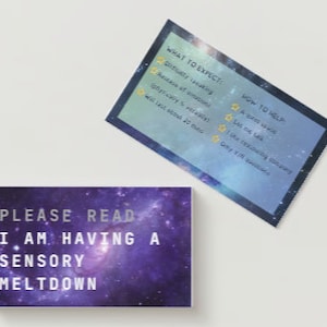 Communicatiekaart kernsmelting, neurodivergente digitale download, autistische volwassene/kinderen - ruimtethema