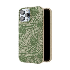 Pigne - Opera d'arte giapponese vintage del 1897, iPhone 16 15 14 13 12 11, Samsung Galaxy S22 S21 S20, Custodia biodegradabile