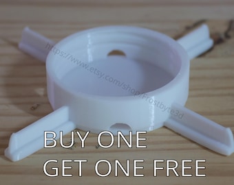 Mason Jar adapter for self watering microgreen grower, normal mouth