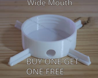 Mason Jar adapter for self watering microgreen grower, wide mouth