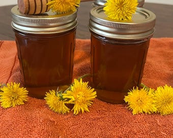 Dandelion honey - 8oz Jar