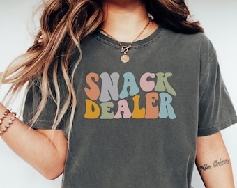 Snack Dealer Funny Mom T-shirt - ,Funny Mom Shirt - Mom Shirt - Gift for Mom - Mothers Day Shirt - Mother's Day Shirt - Funny Mom T-shirt