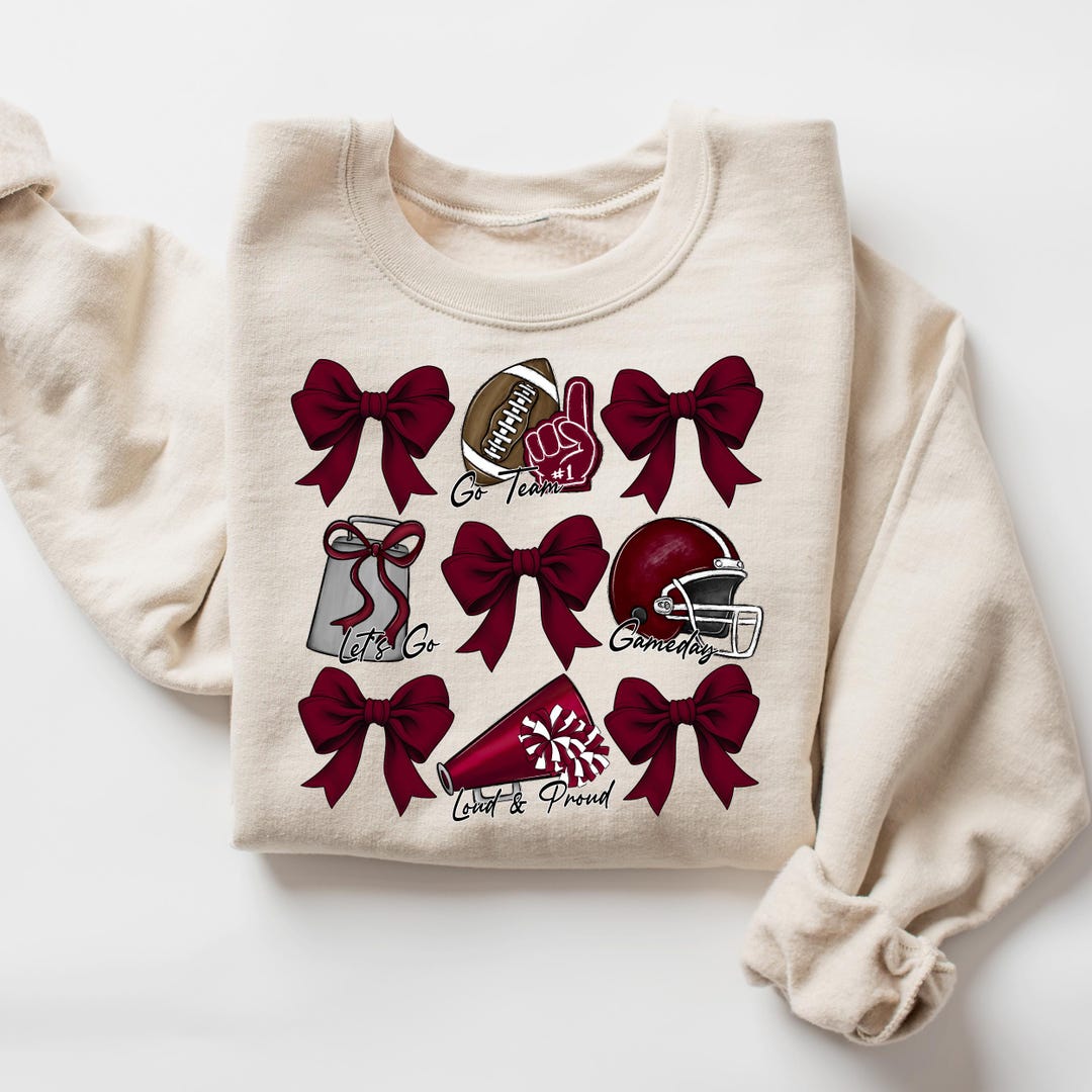 Cheer Coach Sweatshirt Perfect for Game Day, Football Fans, Coaches