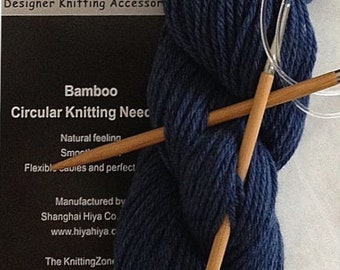 60 inch HiyaHiya Circular Bamboo Knitting Needles