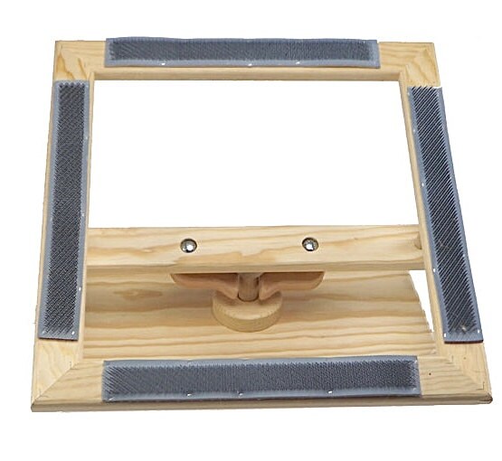 Grubers 14 inch Rug Hooking Gripper Lap Frame Etsy