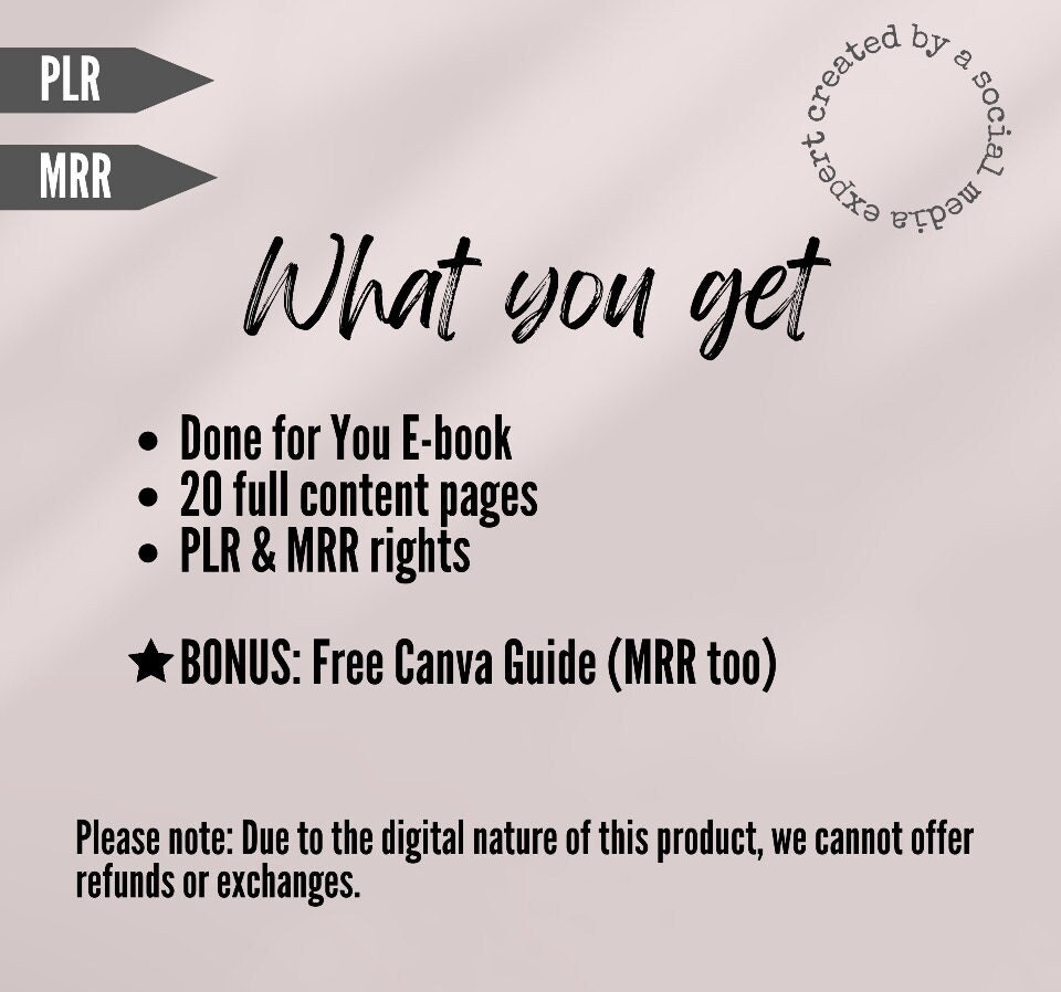 PLR Guide How to Create and Sell Digital Products With Master Resell ...