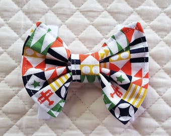 Pet Bow Tie, Airplanes, Bow Tie for Dogs, Dog Accessories, Fashion Dog, Preppy Pup, Dog Neckwear, Cats