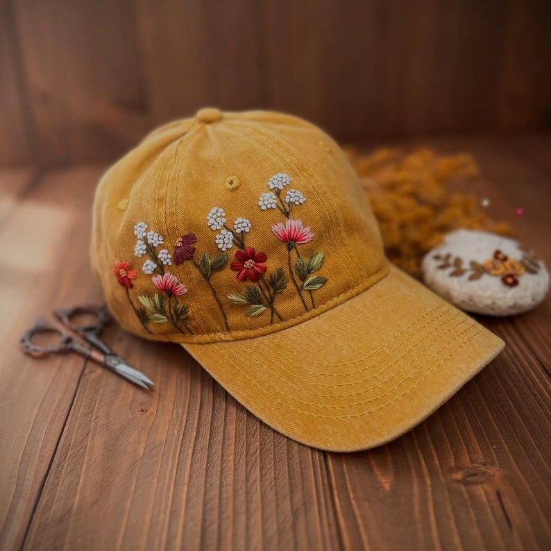 Hand Embroidered Cap