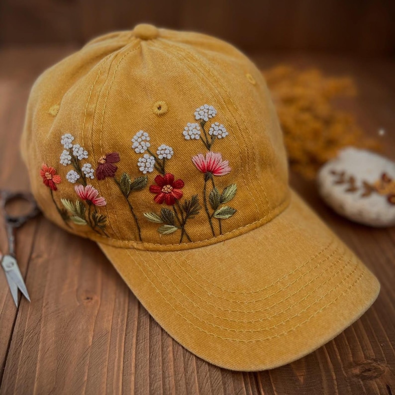 Hand Embroidered Hat