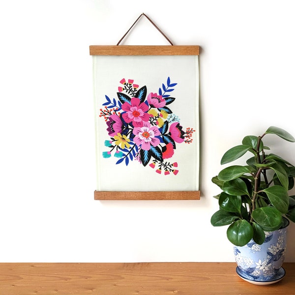 Fabric Wall Hanging - Etsy