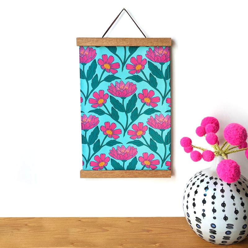 Fabric Wall Hanging - Etsy