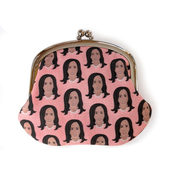 Kamala Harris coin purse - Madam Vice President coin pouch - Kamala change purse