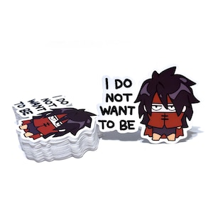 FF7 | Vincent Do Not Want 2.5 Inch Sticker