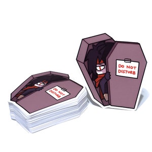 FF7 | Vincent Coffin 2.5 Inch Sticker